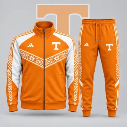 Tennessee Volunteers | Premium NCAA Nordic Heritage Full Zip Jacket And Jogger Set NDN