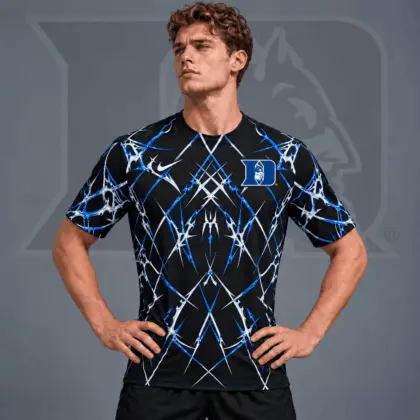 Duke Blue Devils | Premium NCAA Razor Web Performance Crewneck T-Shirt NDN