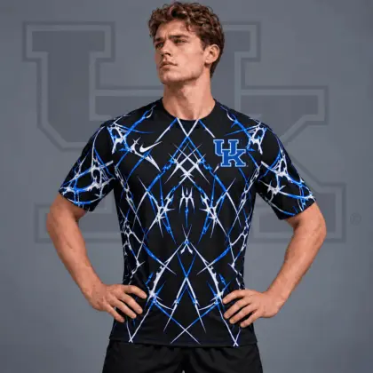 Kentucky Wildcats | Premium NCAA Razor Web Performance Crewneck T-Shirt NDN
