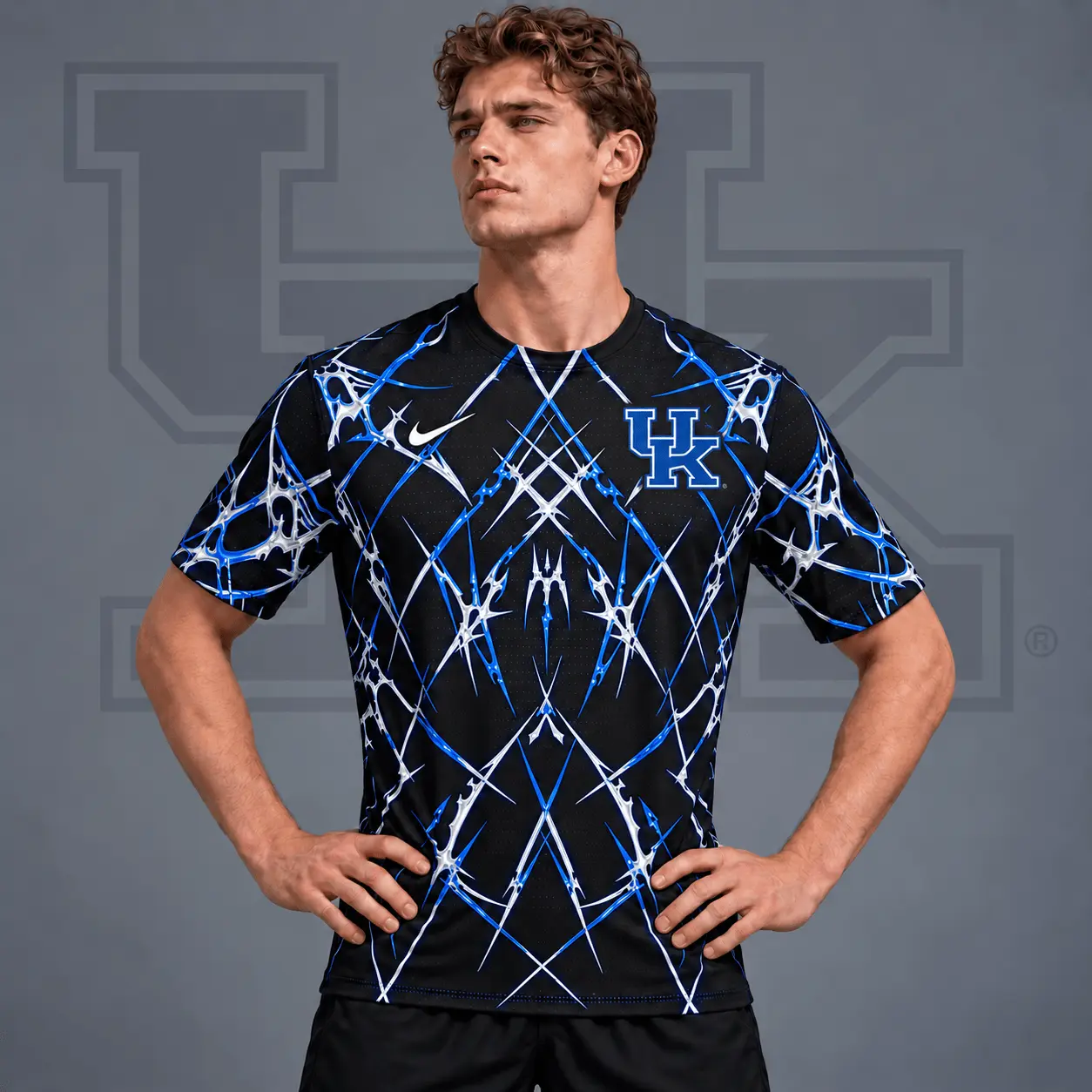 Kentucky Wildcats | Premium NCAA Razor Web Performance Crewneck T-Shirt NDN
