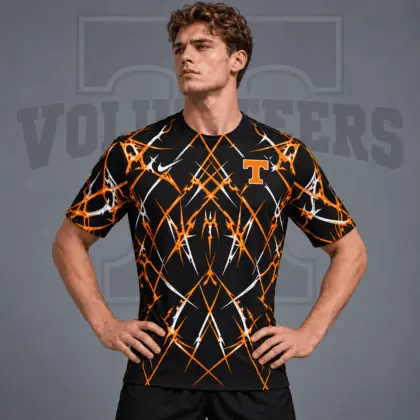 Tennessee Volunteers | Premium NCAA Razor Web Performance Crewneck T-Shirt NDN