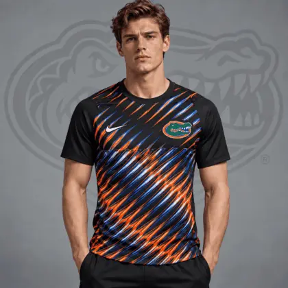 Florida Gators | Premium NCAA Velocity Slash Performance Crewneck T-Shirt NDN