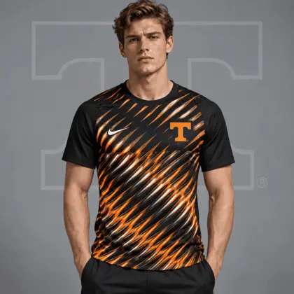 Texas Longhorns | Premium NCAA Velocity Slash Performance Crewneck T-Shirt NDN