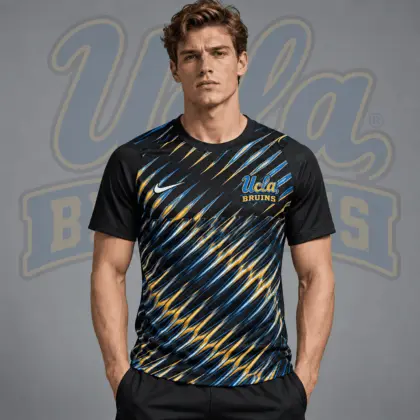 Ucla Bruins | Premium NCAA Velocity Slash Performance Crewneck T-Shirt NDN