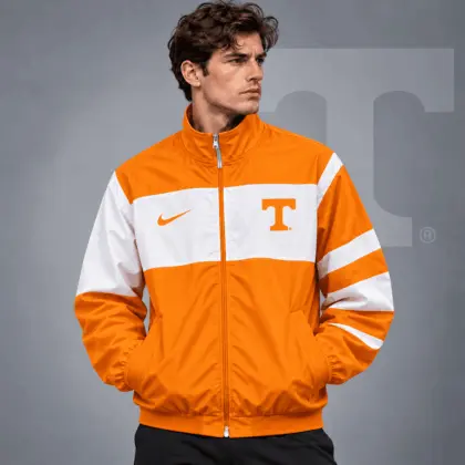 Tennessee Volunteers | Premium NCAA Classic Sideline Colorblock Full Zip Jacket NDN