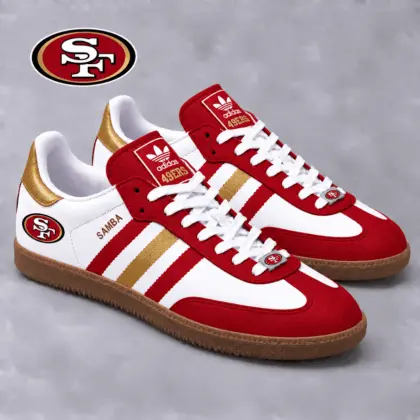 San Francisco 49ers | Premium NFL Game Day Samba Shoes NY