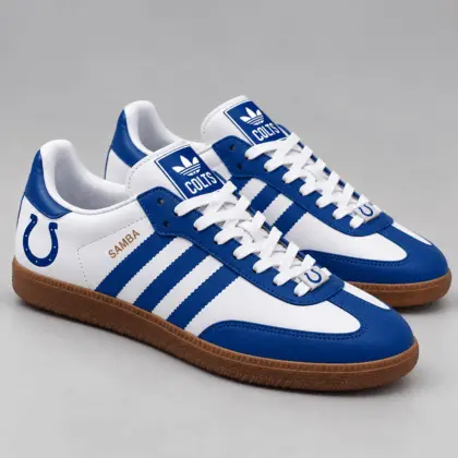 Indianapolis Colts | Premium NFL Game Day Samba Shoes NY