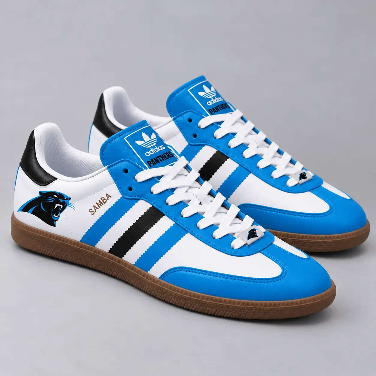 Carolina Panthers | Premium NFL Game Day Samba Shoes NY