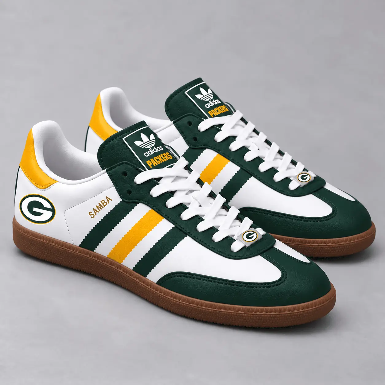 Green Bay Packers | Premium NFL Game Day Samba Shoes NY