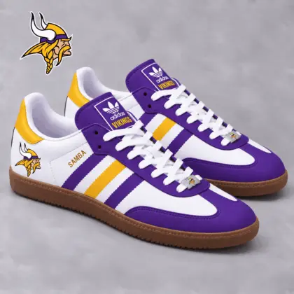 Minnesota Vikings | Premium NFL Game Day Samba Shoes NY