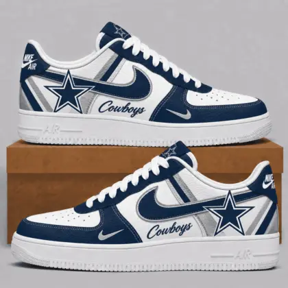Dallas Cowboys | Premium NFL Team Air Force Sneakers NTT
