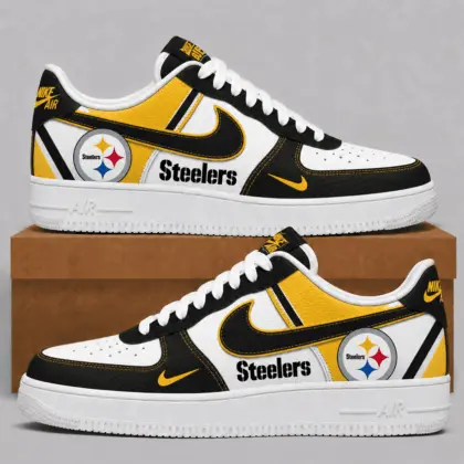 Pittsburgh Steelers | Premium NFL Team Air Force Sneakers NTT