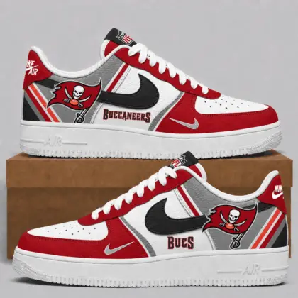 Tampa Bay Buccaneers | Premium NFL Team Air Force Sneakers NTT