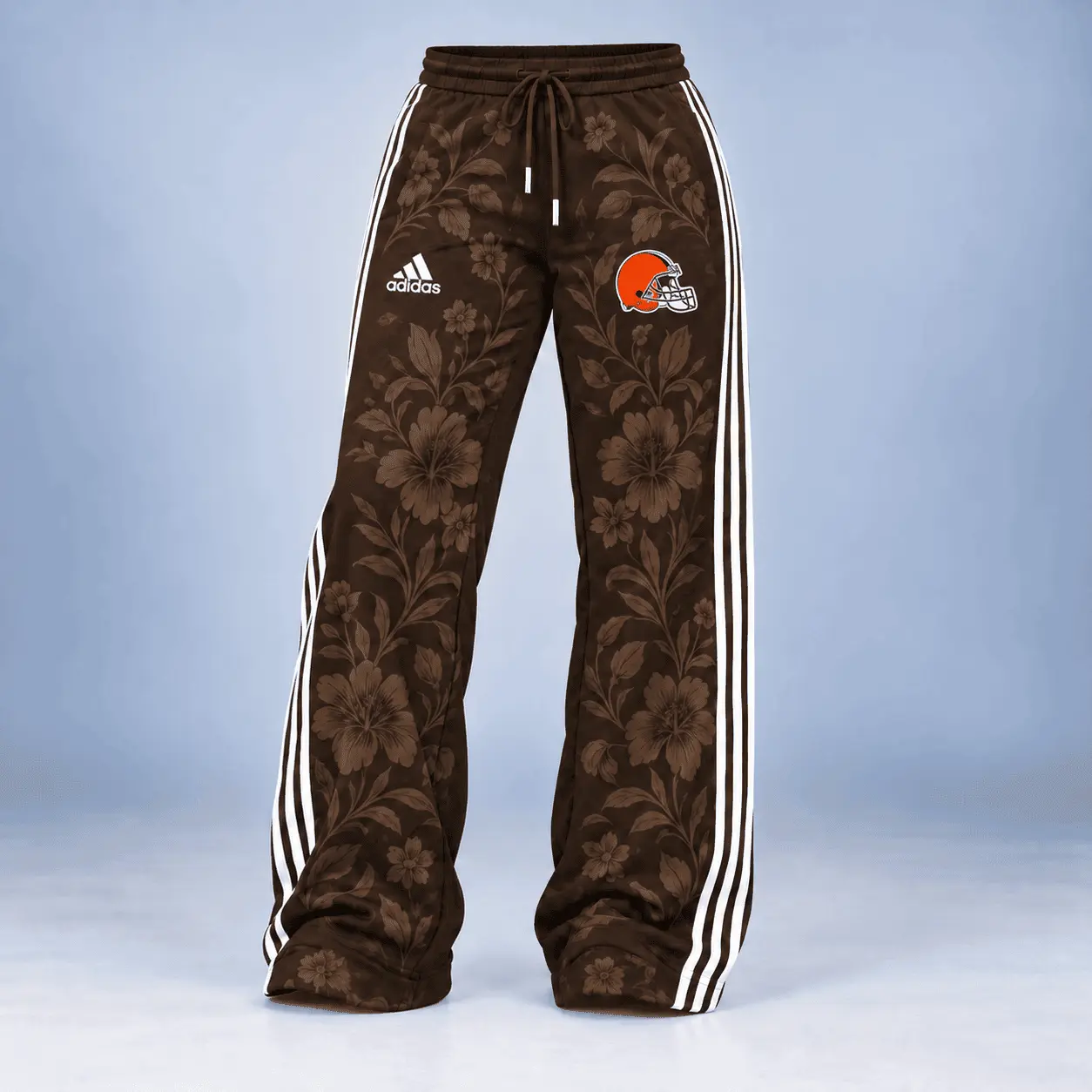 Cleveland Browns | Premium NFL Stadium Style Floral Quarter-Zip + Pants TD - Image 3