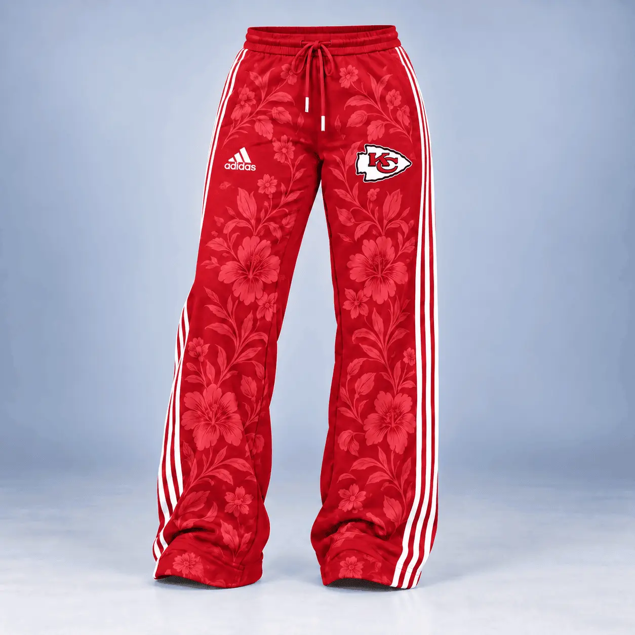 Kansas City Chiefs | Premium NFL Stadium Style Floral Quarter-Zip + Pants TD - Image 3