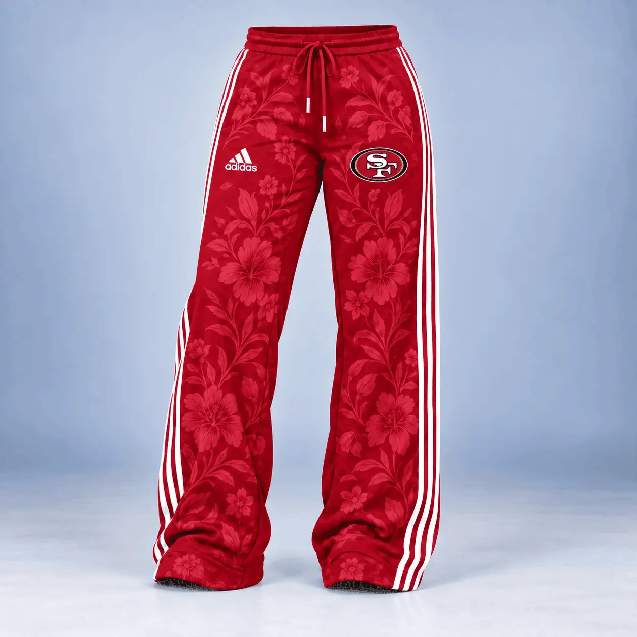 San Francisco 49ers | Premium NFL Stadium Style Floral Quarter-Zip + Pants TD - Image 3