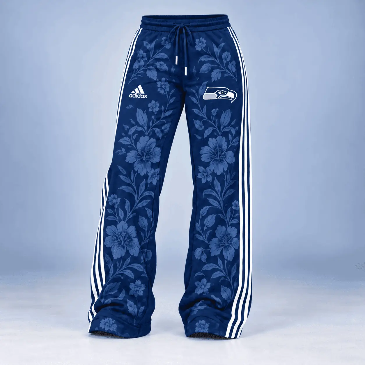 Seattle Seahawks | Premium NFL Stadium Style Floral Quarter-Zip + Pants TD - Image 3