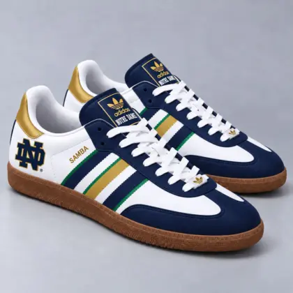 Notre Dame Fighting Irish | Premium NCAA Team Pride Samba Shoes NY