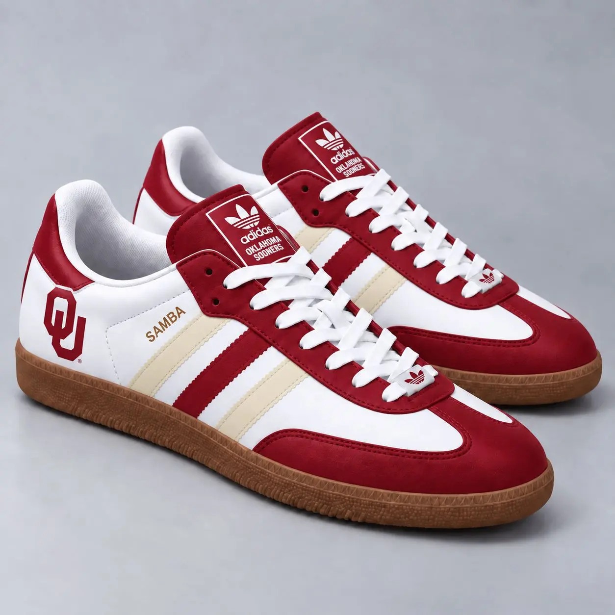 Oklahoma Sooners | Premium NCAA Team Pride Samba Shoes NY