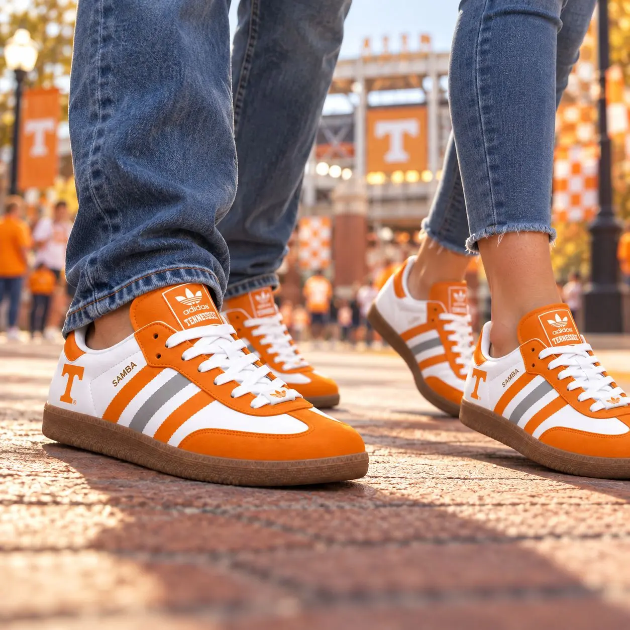 Tennessee Volunteers | Premium NCAA Team Pride Samba Shoes NY - Image 2