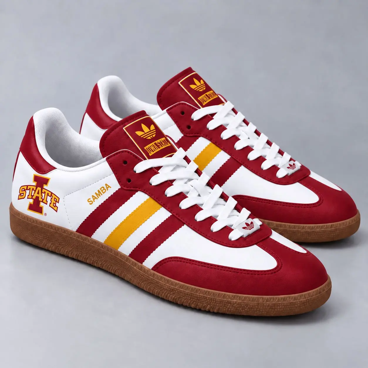 Iowa State Cyclones | Premium NCAA Team Pride Samba Shoes NY