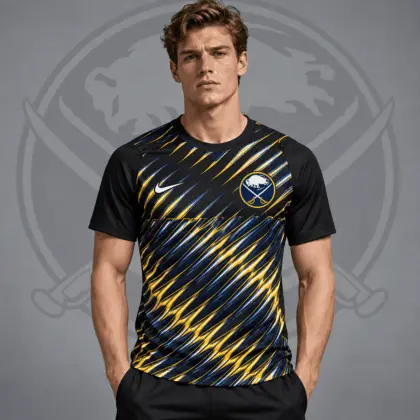 Buffalo Sabres | Premium NHL Inferno Slash Performance T-Shirt NDN