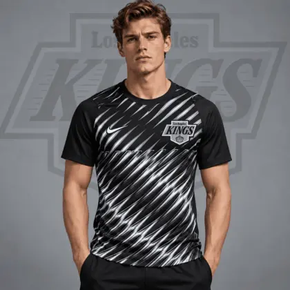 Los Angeles Kings | Premium NHL Inferno Slash Performance T-Shirt NDN