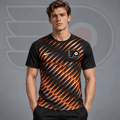 Philadelphia Flyers | Premium NHL Inferno Slash Performance T-Shirt NDN
