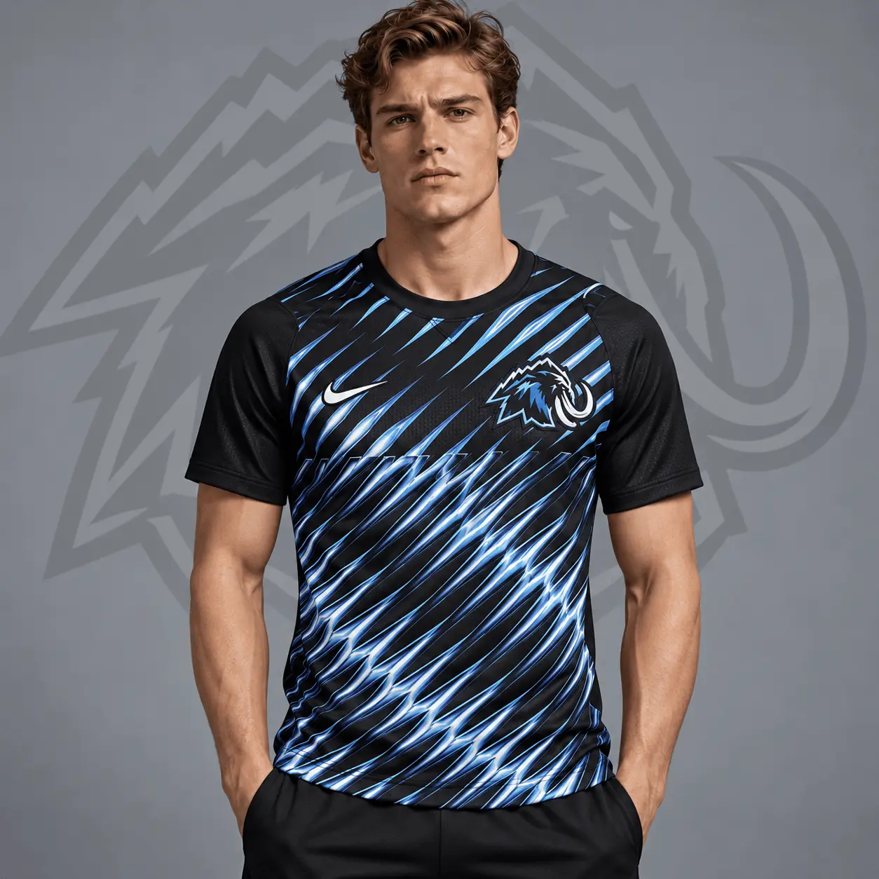 Utah Mammoth | Premium NHL Inferno Slash Performance T-Shirt NDN