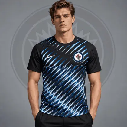 Winnipeg Jets | Premium NHL Inferno Slash Performance T-Shirt NDN
