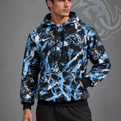 Utah Mammoth | Premium NHL Abstract Camo All Over Print Pullover Hoodie NDN