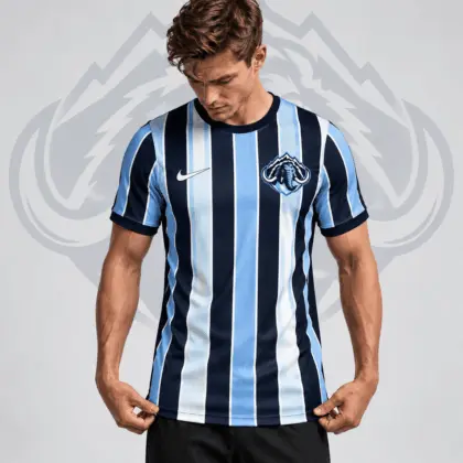 Utah Mammoth | Premium NHL Vintage Vertical Stripe Performance T-Shirt NDN