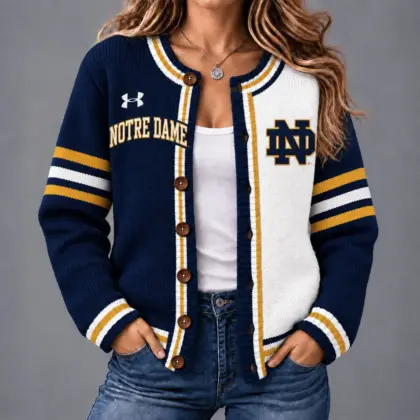 Notre Dame Fighting Irish | Premium NCAA Game Ready Cardigan NY