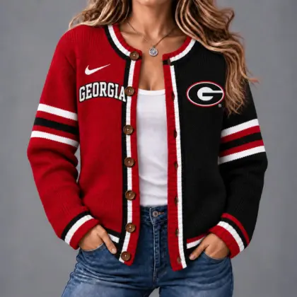 Georgia Bulldogs | Premium NCAA Game Ready Cardigan NY