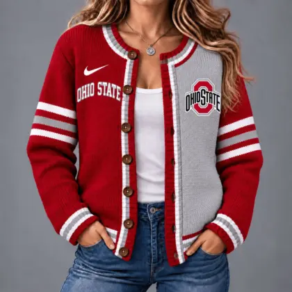 Ohio State Buckeyes | Premium NCAA Game Ready Cardigan NY
