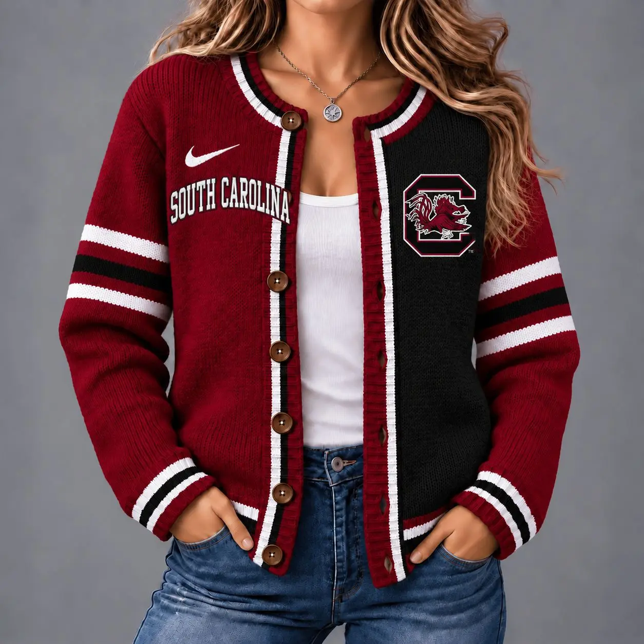 South Carolina Gamecocks | Premium NCAA Game Ready Cardigan NY