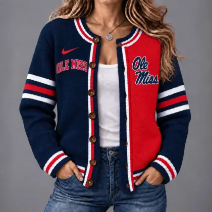 Ole Miss Rebels | Premium NCAA Game Ready Cardigan NY