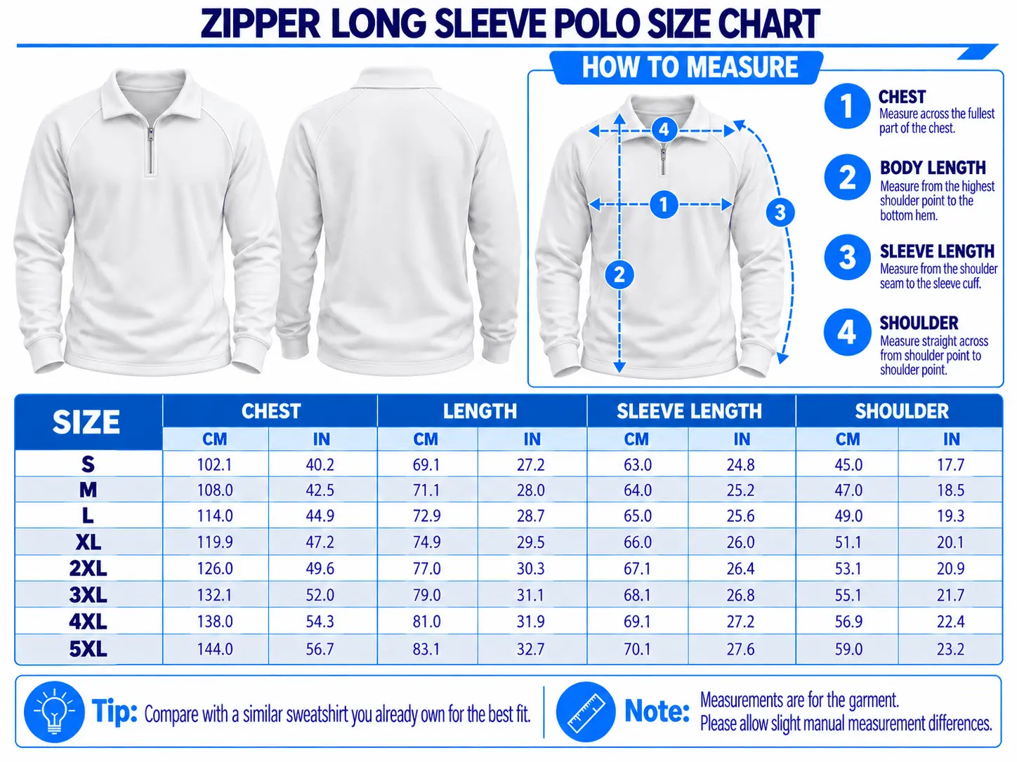 Kansas City Chiefs | Premium NFL Vintage Football Zipper Long Sleeve Polo TD - Image 2