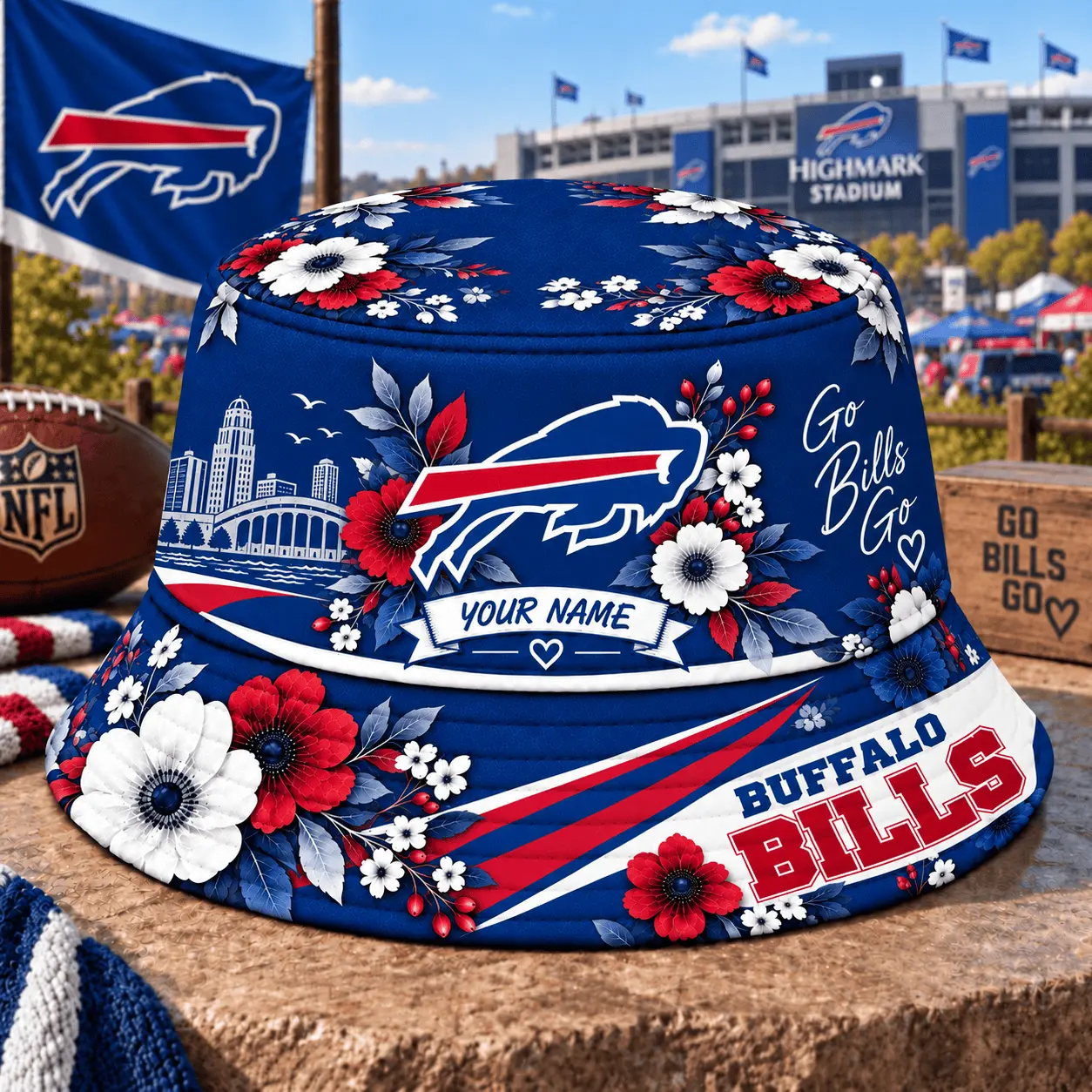 Buffalo Bills | Premium NFL Bucket Hat TD