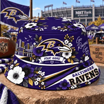 Baltimore Ravens | Premium NFL Bucket Hat TD