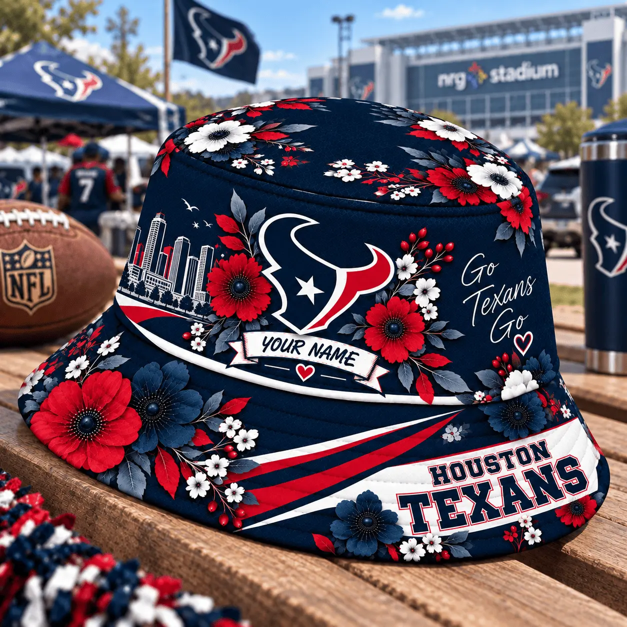 Houston Texans | Premium NFL Bucket Hat TD - Image 2