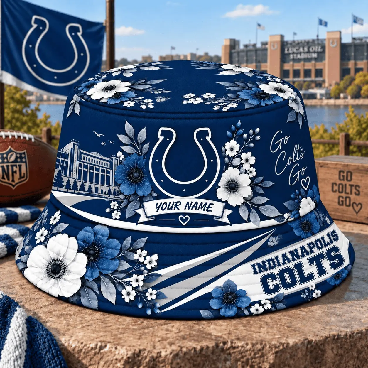 Indianapolis Colts | Premium NFL Bucket Hat TD