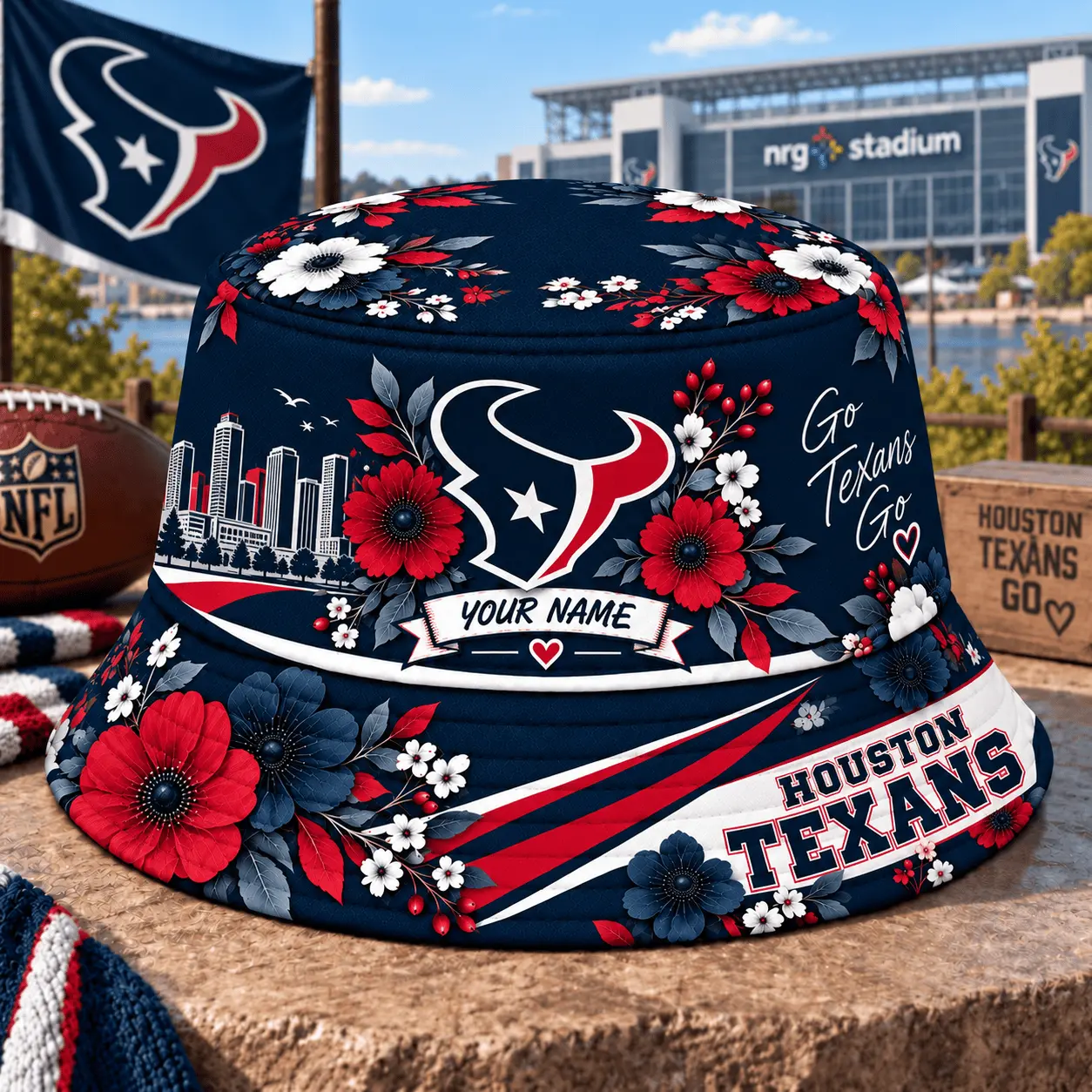 Houston Texans | Premium NFL Bucket Hat TD