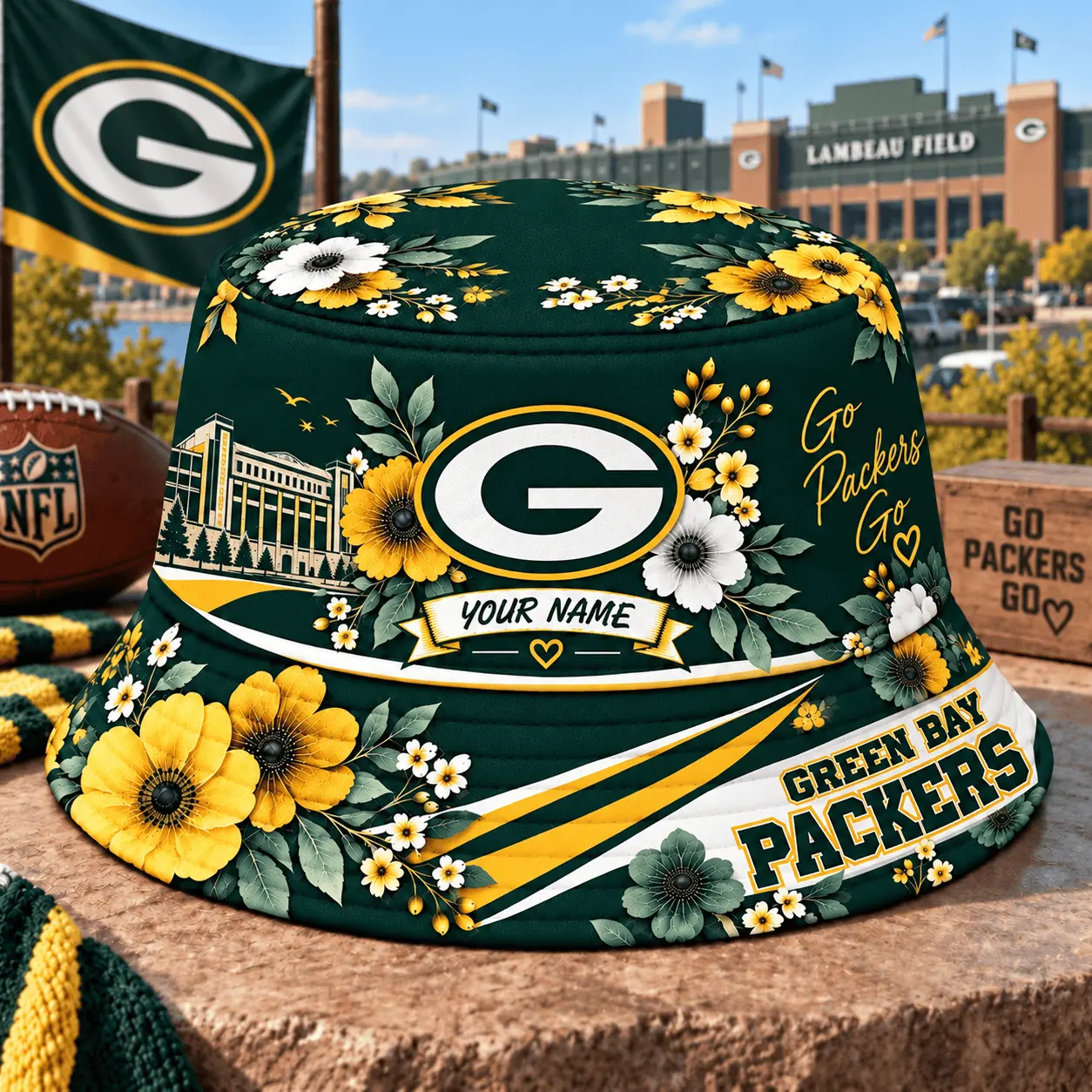 Green Bay Packers | Premium NFL Bucket Hat TD