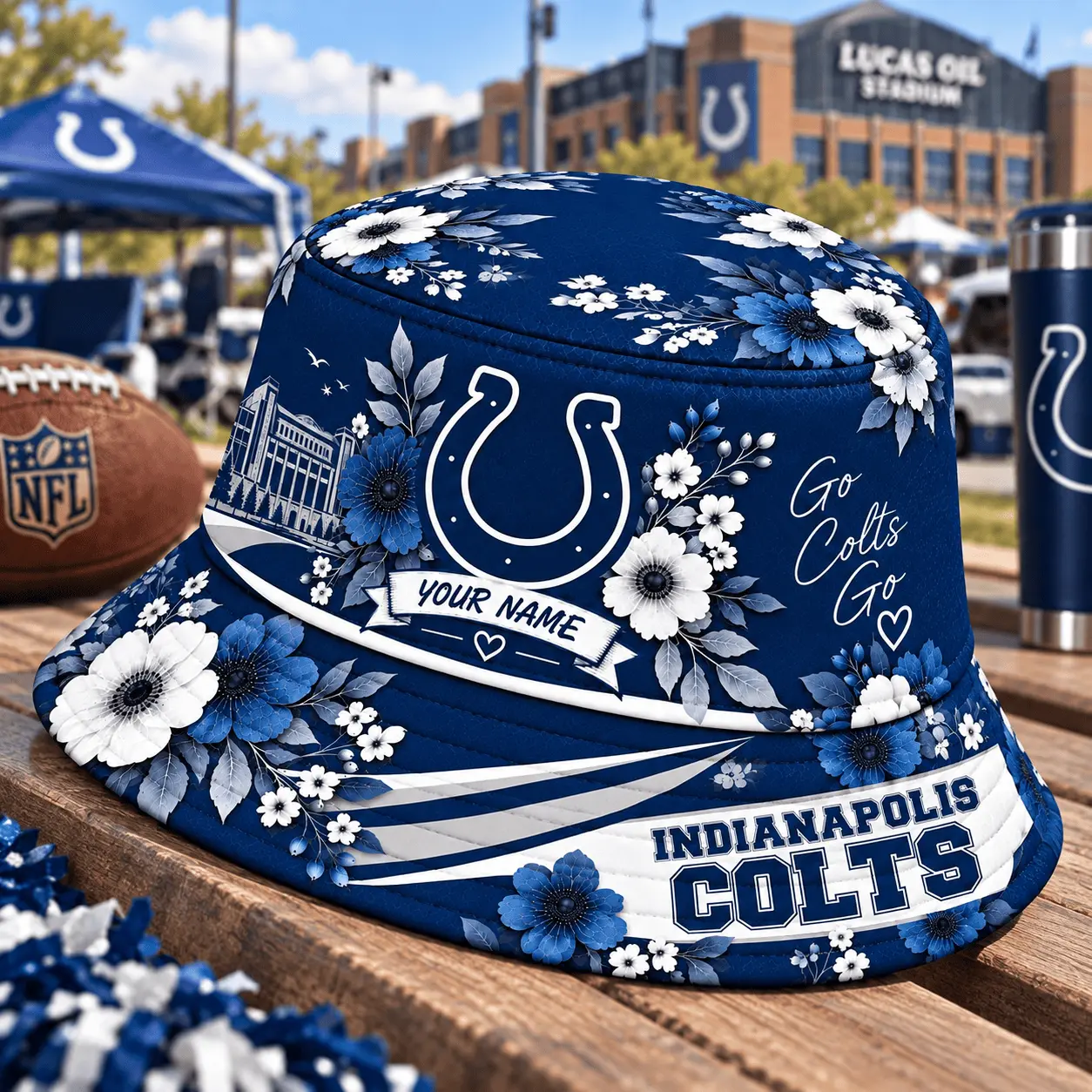 Indianapolis Colts | Premium NFL Bucket Hat TD - Image 2