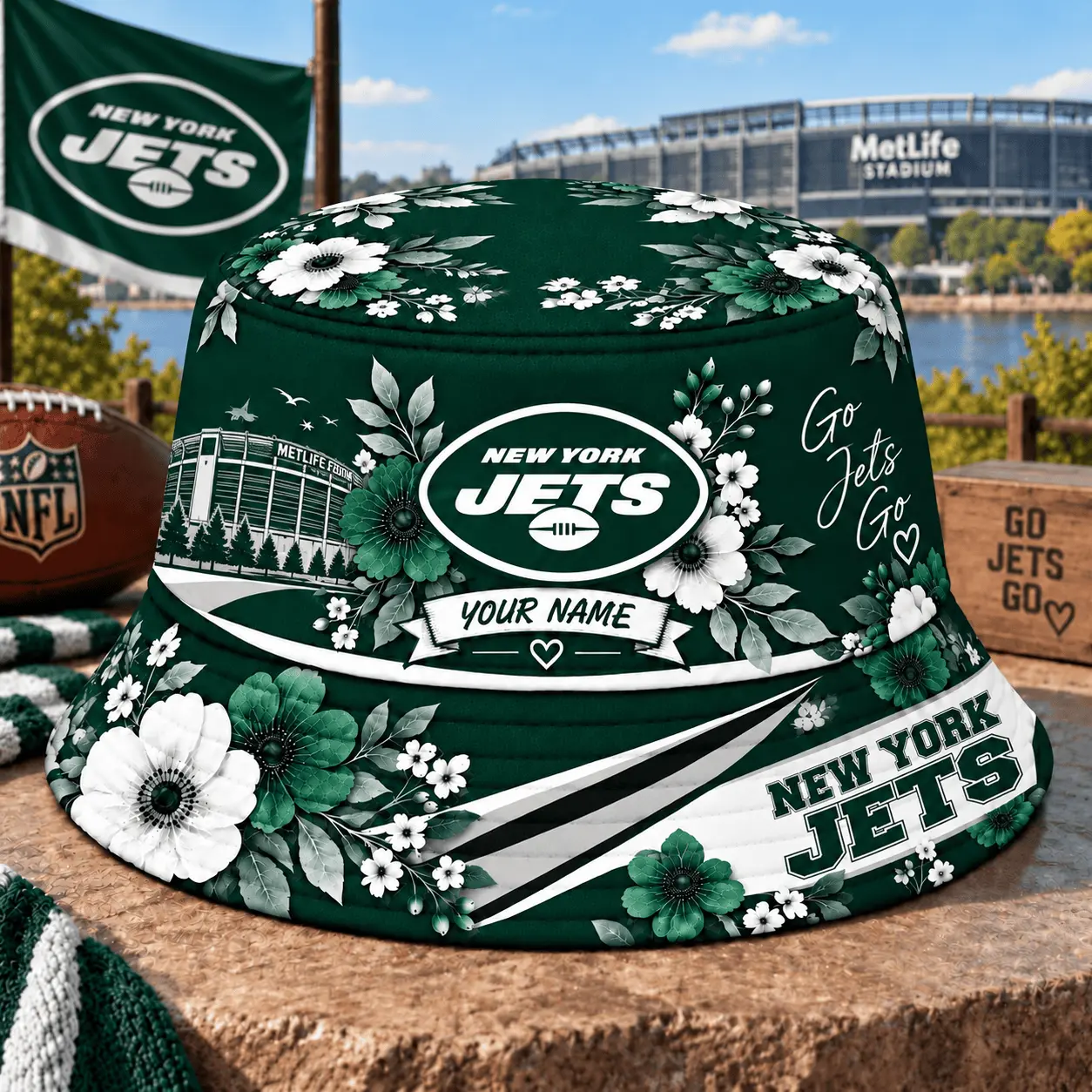 New York Jets | Premium NFL Bucket Hat TD