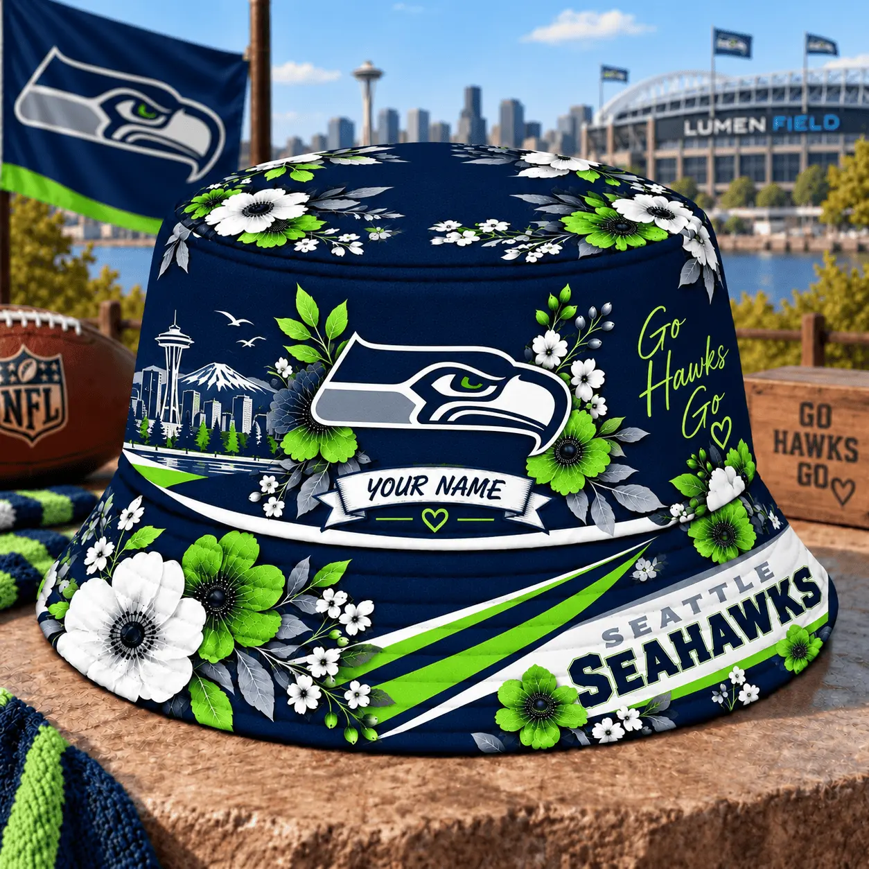 Seattle Seahawks | Premium NFL Bucket Hat TD