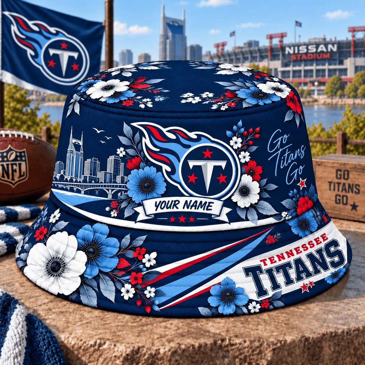 Tennessee Titans | Premium NFL Bucket Hat TD