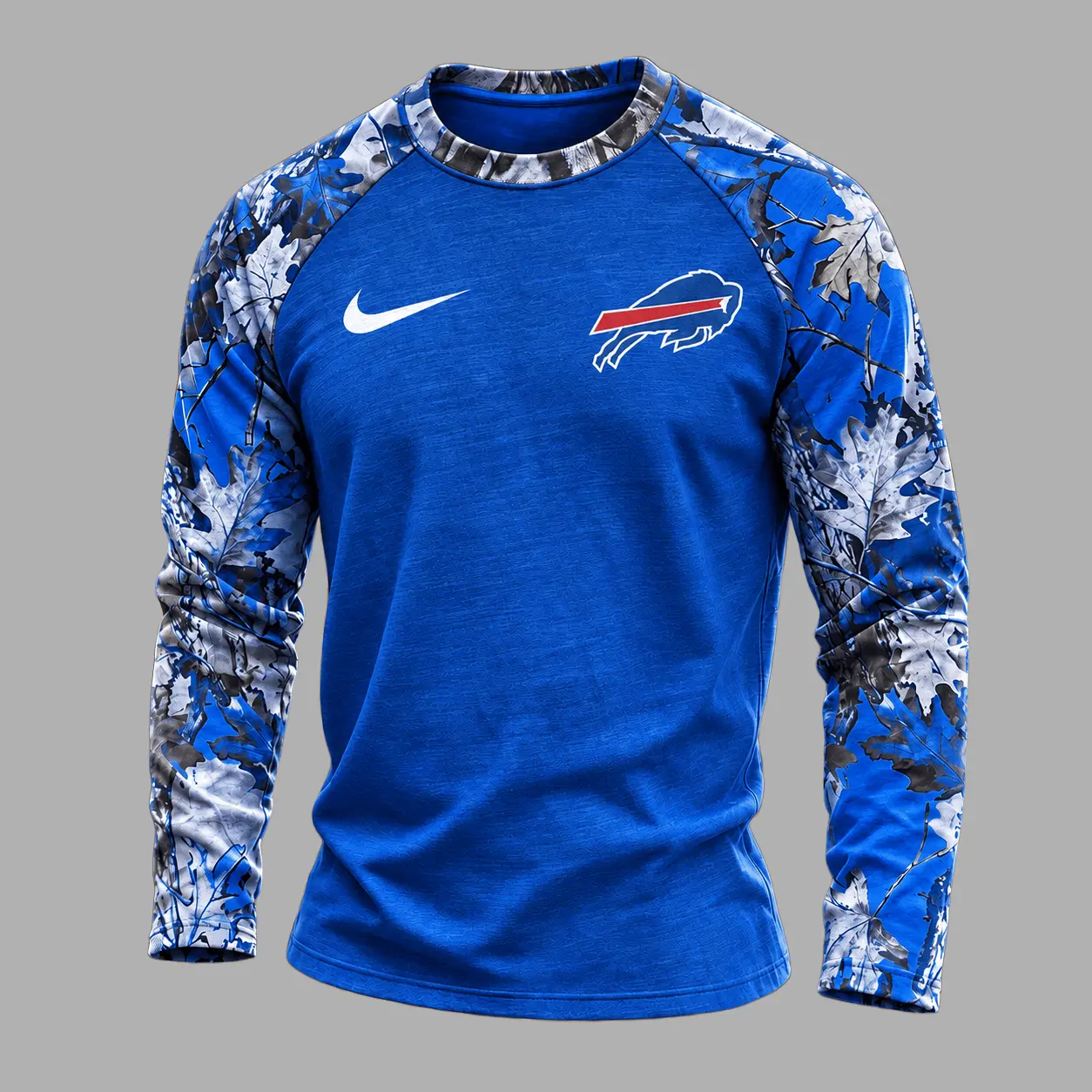 Buffalo Bills | Premium NFL Camo Hunting Long Sleeve Shirt TD - Image 2