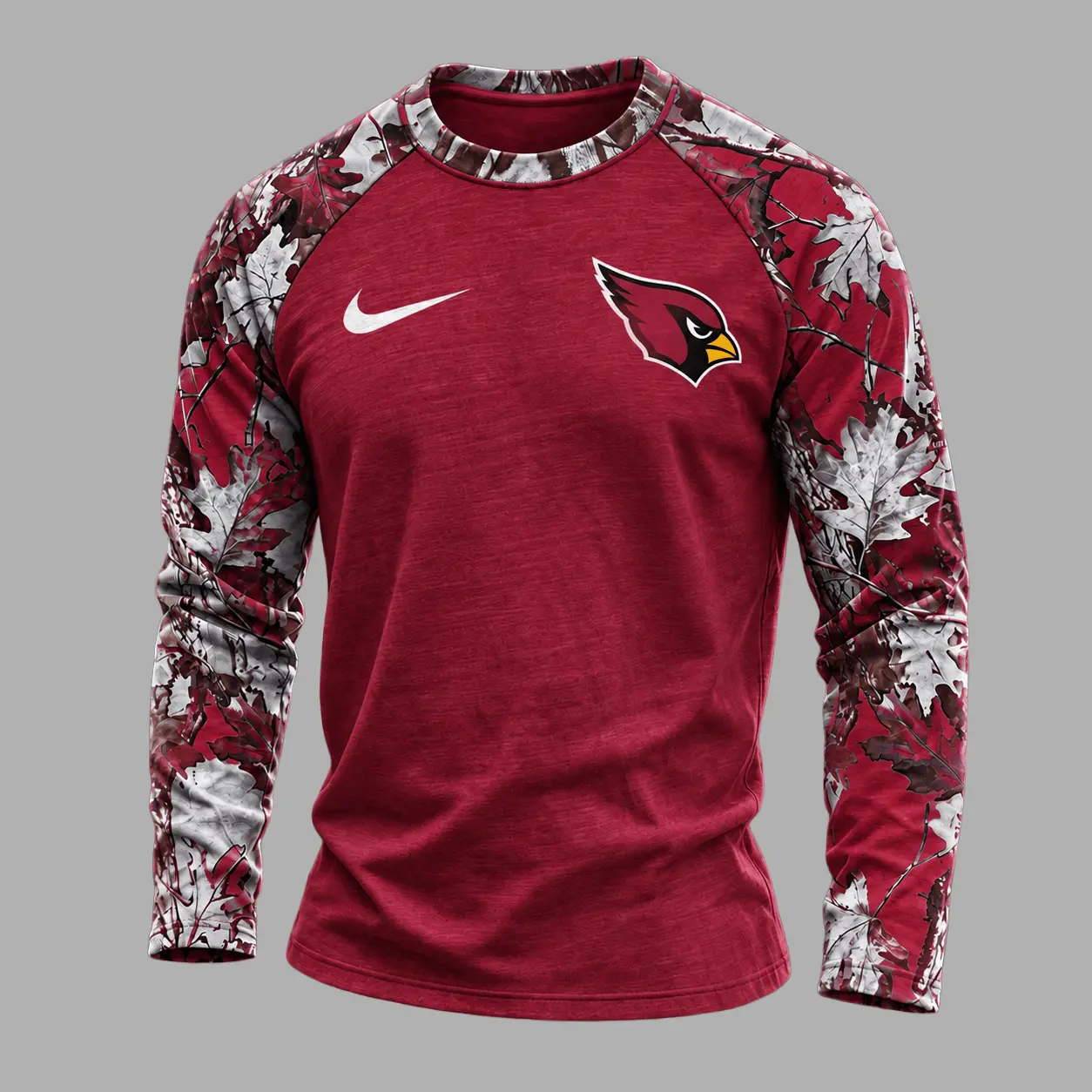 Arizona Cardinals | Premium NFL Camo Hunting Long Sleeve Shirt TD - Image 2